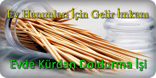 Evde Kürdan Paketleme